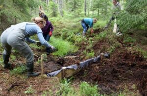 Where we cannot allow an excavator, human hands are needed.