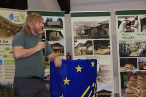 As the director of Sumava National Park Administration, Pavel Hubený delivered a welcome speech from the position of the leading project partner.
