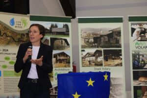The director of Bavarian Forest National Park Administration Ursula Schuster highlighted the transboundary cooperation.